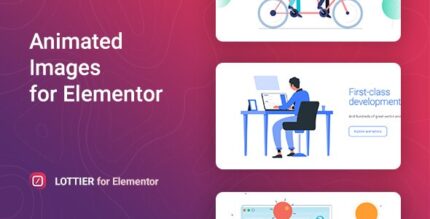 Lottier – Imagens animadas de Lottie para Elementor
