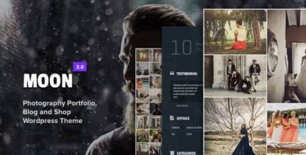 Lua – Tema de portfólio de fotografia para WordPress