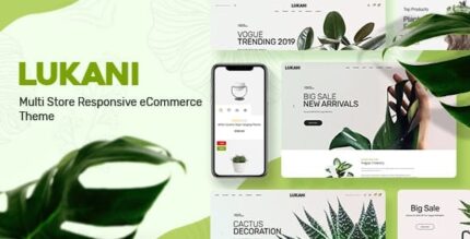 Lukani – Tema de loja de plantas para WooCommerce WordPress