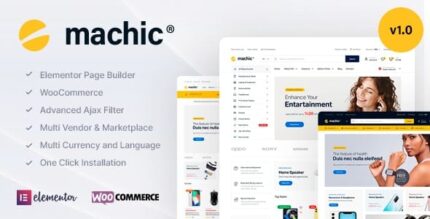 Machic – Tema WooCommerce da loja de eletrônicos