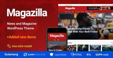 Magazilla – Tema de notícias e revistas