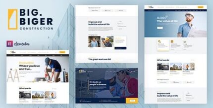 Maior – Tema WordPress de Construção