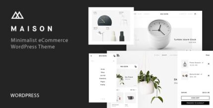 Maison – Tema minimalista para WordPress de comércio eletrônico