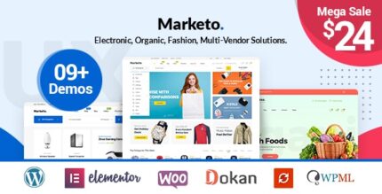 Marketo – ECommerce & Multivendor A Woocommerce