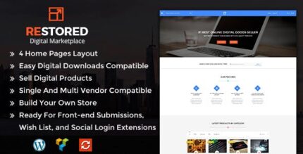 MarketPlace Restaurado – Tema WordPress