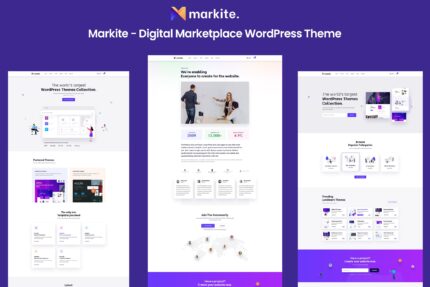 Markite – Tema WordPress do mercado digital