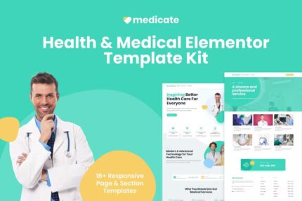 Medicate – kit de modelo de elementos médicos e de saúde