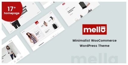 Mella – Tema WordPress minimalista Ajax WooCommerce