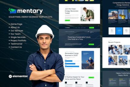 Mentary – Painéis solares e kits de modelos de energia renovável
