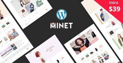 Minet – Tema minimalista do WordPress para comércio eletrônico