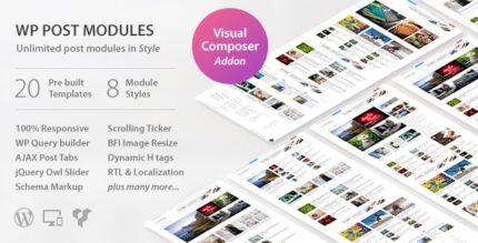 Módulos de postagem WP para layouts de jornais e revistas