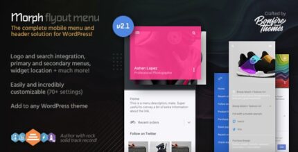 Morph: Flyout Mobile Menu para WordPress