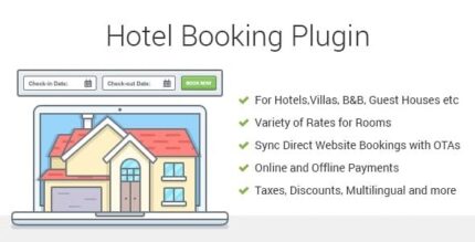 MotoPress Hotel Booking + MotoPress Hotel Booking WooCommerce Payments Addon