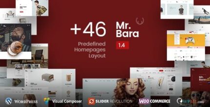 Mr.Bara – Tema WordPress de comércio eletrônico multifuncional responsivo