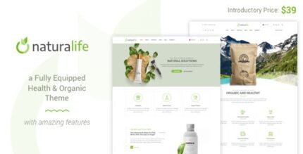 NaturaVida | Tema WordPress de Saúde e Orgânico