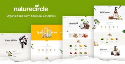 NatureCircle – Tema orgânico para WooCommerce WordPress