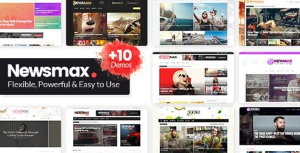Newsmax – Tema multifuncional de notícias e revistas