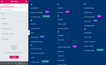 Próximo Addons Pro for Elementor Pro