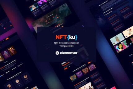 NFTKu – Template Kit Elementor do Projeto NFT