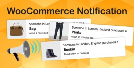 Notificação WooCommerce | Aumente suas vendas – Vendas de feed ao vivo – Pop-up de vendas recentes – Upsells