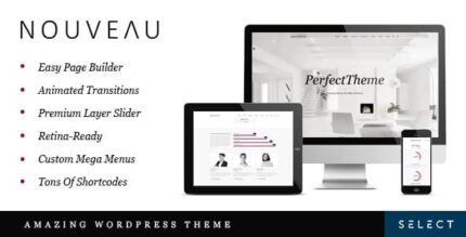 Nouveau – Tema WordPress Multiuso