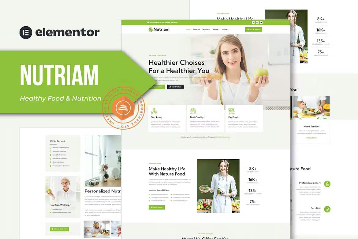 Nutriam – Template Kit Elementor para serviços de alimentação e nutrição saudáveis_64443bb5e2c24.jpeg