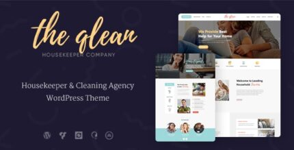 O Qlean | Limpeza: Tema WordPress de empresa de lavagem e limpeza