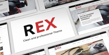 O REX – Tema de revista e blog WordPress