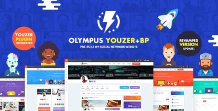 Olympus – Tema WordPress de Redes Sociais