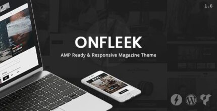 Onfleek – Tema de revista responsivo e pronto para AMP
