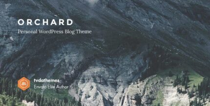 Orchard – tema de blog pessoal do WordPress