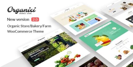 Organici – Tema WooCommerce para Loja Orgânica e Padaria