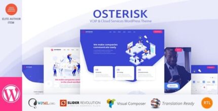 Osterisk: Tema WordPress para VOIP e Serviços em Nuvem