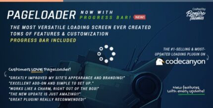 PageLoader: WordPress Preloader e barra de progresso