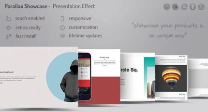 Parallax Showcase Effects – Apresente seus produtos /w WooCommerce