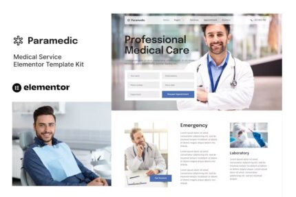 Paramedic – Template Kit de elemento médico