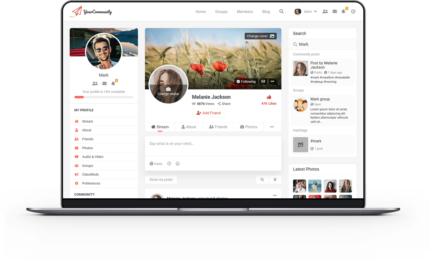 Peepso – Perfil de usuário de última geração e plug-in de rede social (Ultimate Bundle)