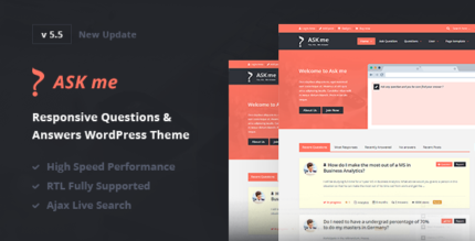 Pergunte-me – Perguntas e respostas responsivas WordPress