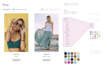 Pesquisa de produtos WooCommerce