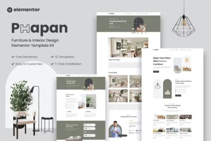Phapan – Template Kits de móveis e design de interiores