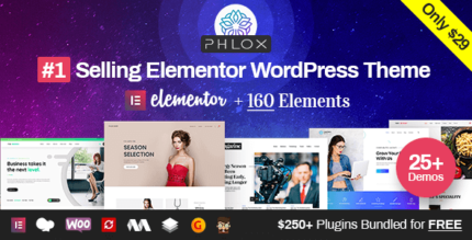 Phlox Pro – Elementor MultiPurpose WordPress Themes