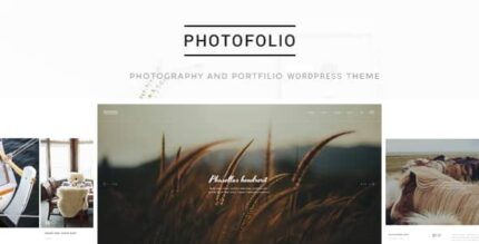 Photofolio – Tema WordPress de Fotografia e Portfólio