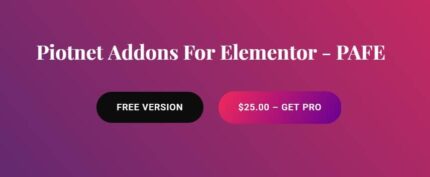 Piotnet Addons For Elementor (PAFE)