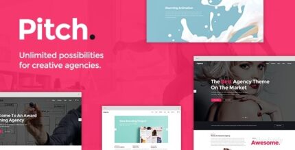 Pitch – Tema para agência digital e freelancer