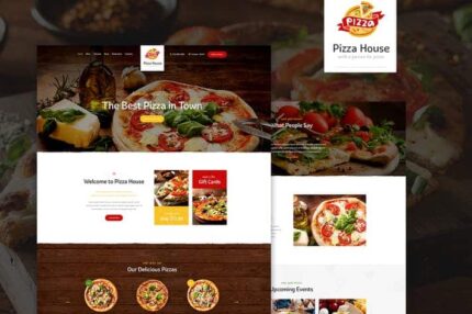 Pizza House – Restaurante / Café / Bistrô WordPress Tema