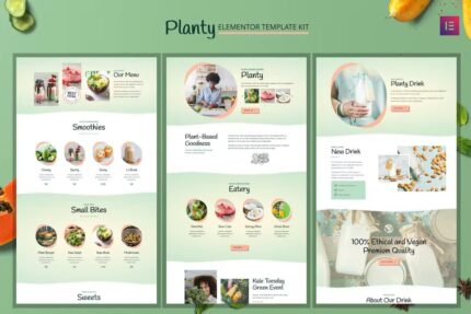 Planty – Café e Restaurante Modelo Kit