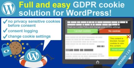 Plug-in WordPress de conformidade com cookies GDPR / AVG / CCPA completo – WeePie Cookie Allow