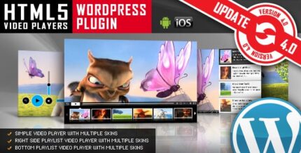 Plug-in WordPress do reprodutor de vídeo HTML5