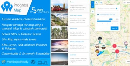 Plugin do Wordpress do Mapa de Progresso