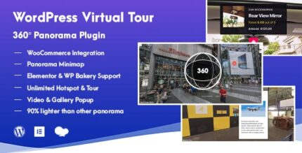 Plugin do WordPress Tour Virtual 360 Panorama